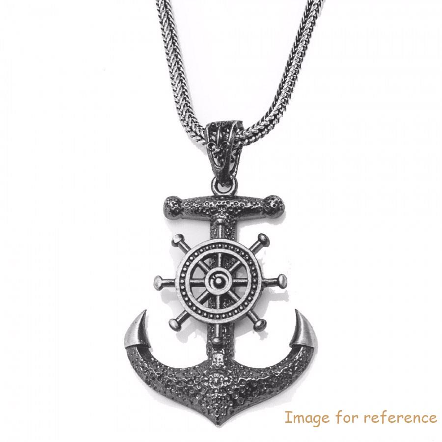 Wholesale custom Men 925 Sterling silver necklace jewelry manufacturers