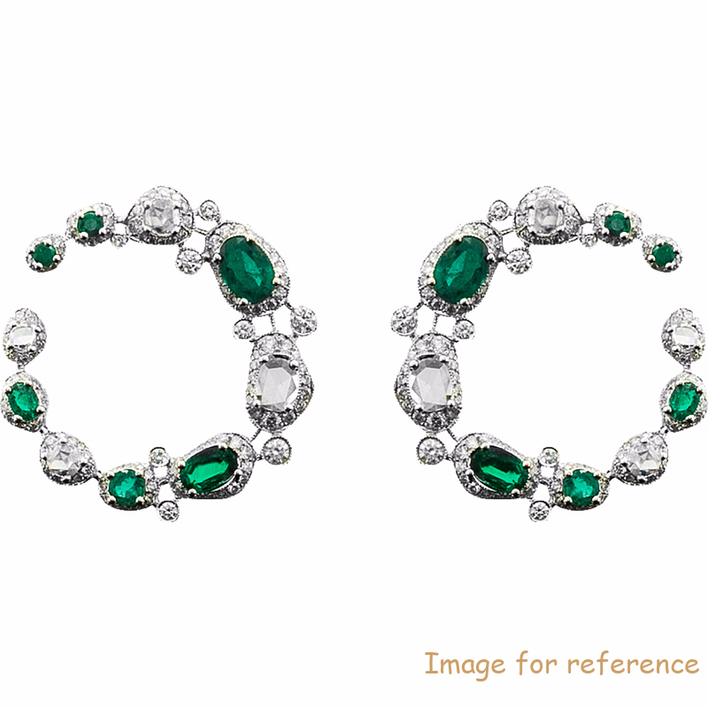 cubic zirconia stud earring Custom Design 925 Sterling Silver earrings Supplier Wholesalers