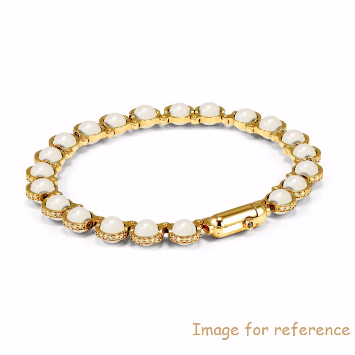 custom bracelet yellow gold plated silver jewelry supplier and wholesaler