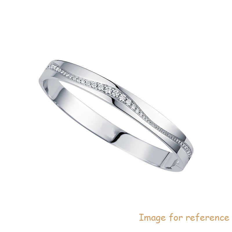 custom silver bracelet white gold plated silver jewelry supplier and wholesaler