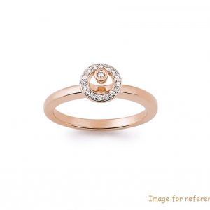 ring wholesale custom rose gold plated 925 sterling silver jewelry supplier