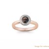rose gold CZ ring 925 Sterling Silver Manufacturers Wholesaler