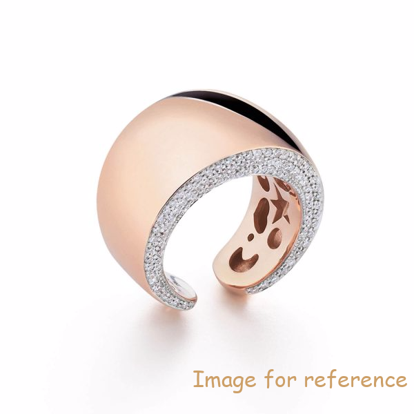 rose gold plated ring sterling silver wholesale los angeles