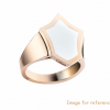 rose gold ring custom Sterling Silver Plated Jewelry supplier and wholesaler