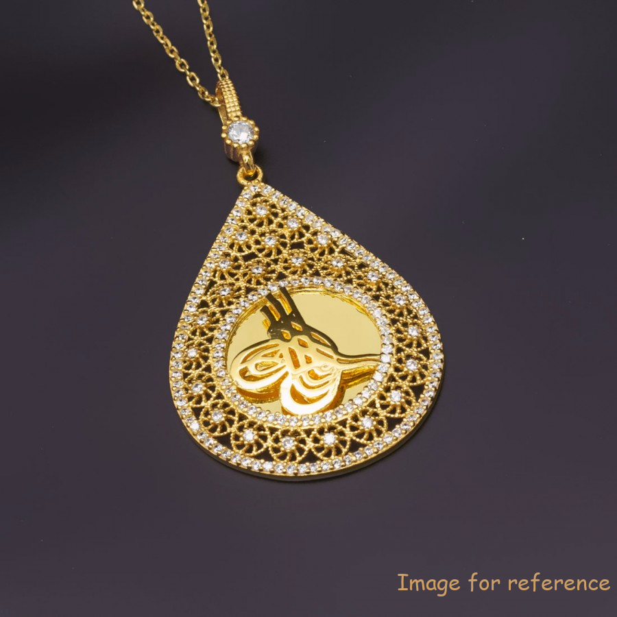 sterling silver necklace custom yellow gold plated silver jewelry supplier and wholesaler