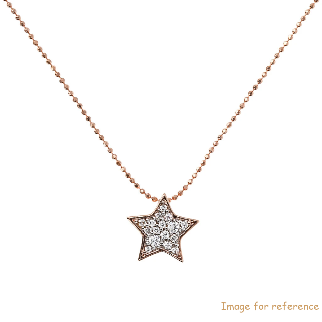 Custom Chech CZ necklace in platinum plated silver 925 wholesale jewelry manufacurer