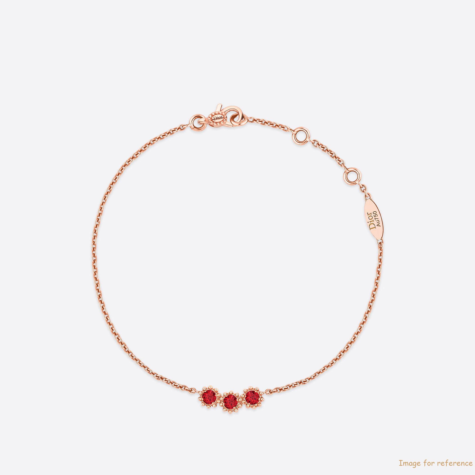 Pasgemaakte Tsjeggiese roosarmband,18k pienk vergulde silwer armbandverskaffer Custom Czech rose bracelet,18k pink gold plated silver bracelet supplier