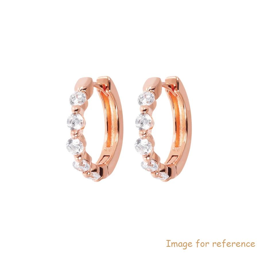 Немецкие серебряные серьги CZ Design серебряный серебряный производитель ювелиров и оптовик