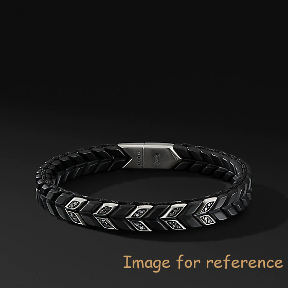 Custom German mens 925 silver bracelet design silver bracelet jewelry OEM wholesaler