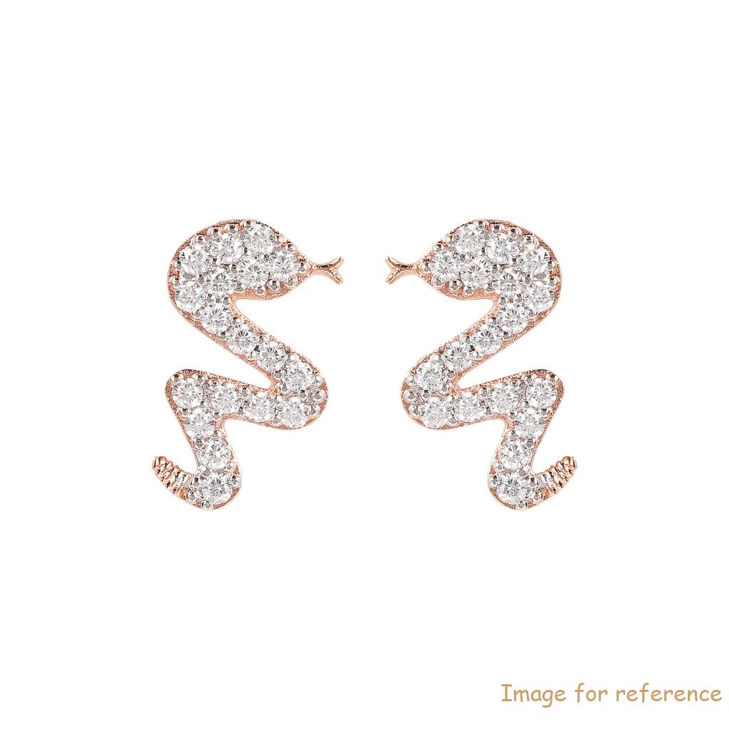 Custom Germany CZ silver earrings design fine jewelry wholesaler suppliers