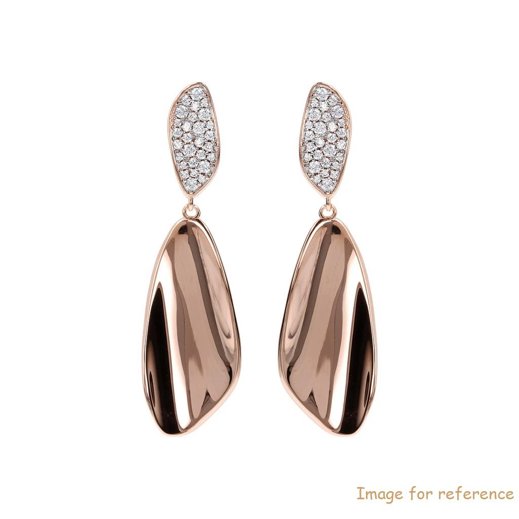 Custom Germany earrings Cubic Zirconia 925 silver earrings design custom fashion jewelry wholesaler suppliers