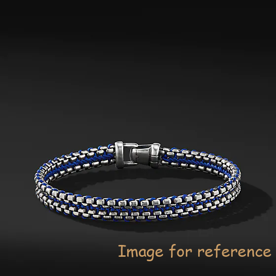 Custom Germany mens bracelet design silver bracelet jewelry supplier