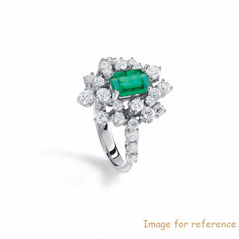 Custom White gold plated CZ ring design wholesale men women italy silver jewelry