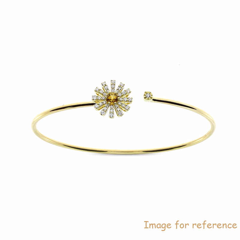 Custom Yellow gold plated bracelet in CZ silver design wholesale Italian Mens Womens Jewelry