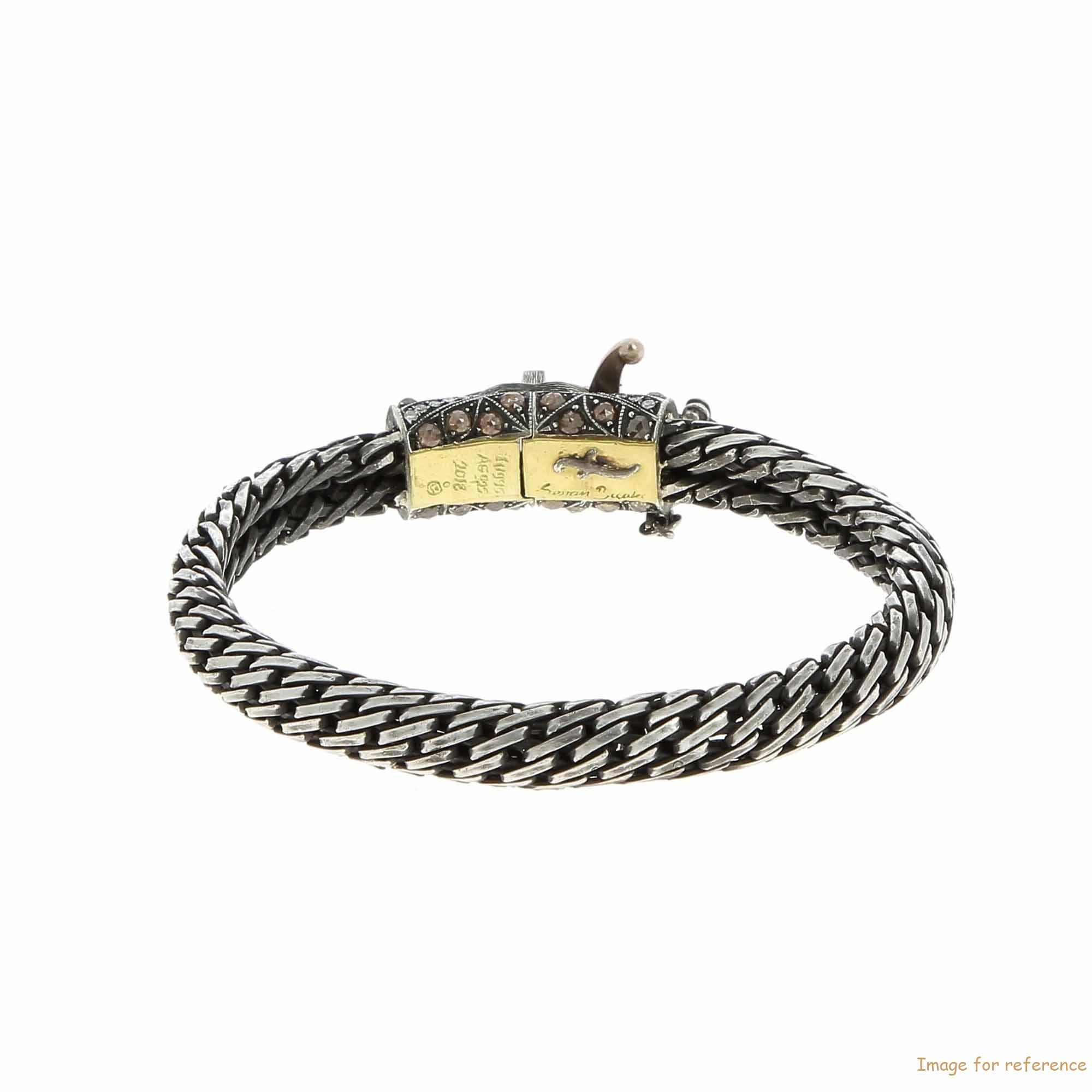Custom made Bracelet yellow gold in sterling silver 925 Plated Jewelry manufacturer and wholesaler