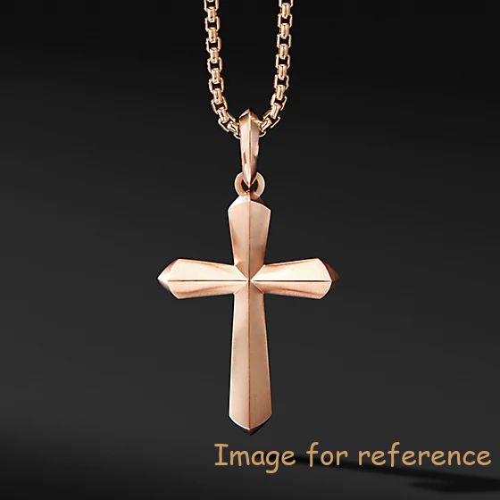 Customized France pendant 925 sterling silver 18k rose gold plated wholesale jewelry manufacurer