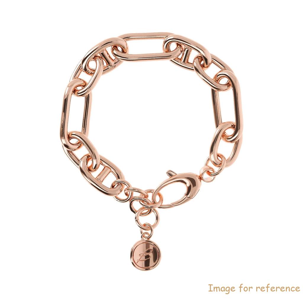 Customized Germany Cubic Zirconia silver bracelet design Sterling Silver pink gold Plated Jewelry manufacturer and wholesaler