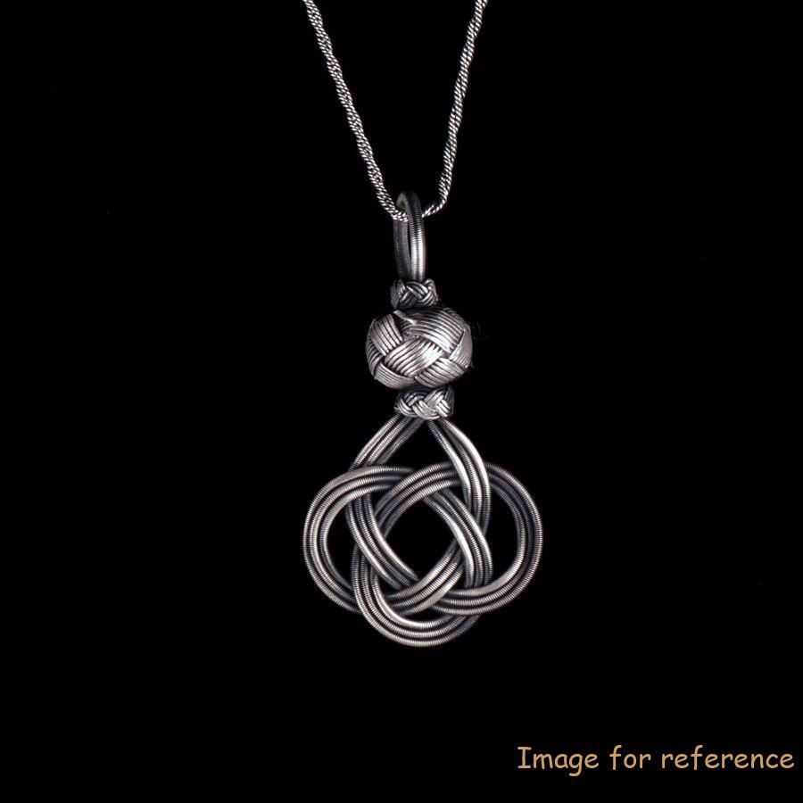 English platinum plated silver 925 pendant custom wholesale necklace manufacturer