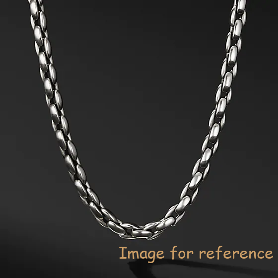 France Custom mens chain necklace Sterling Silver Plated Jewelry manufacturer and wholesaler