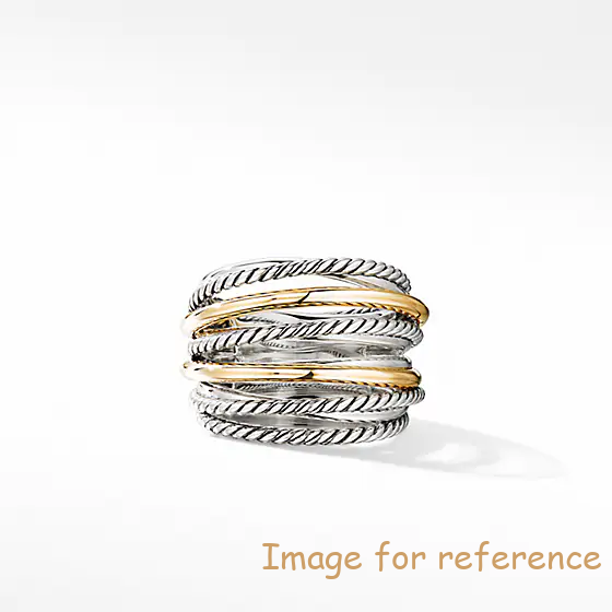 18k rhodium plated in silver ring Custom design ring fine jewelry OEM supplier