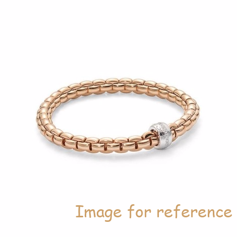 18k rose gold bracelet Custom made GAI diamond fine jewelry OEM supplier