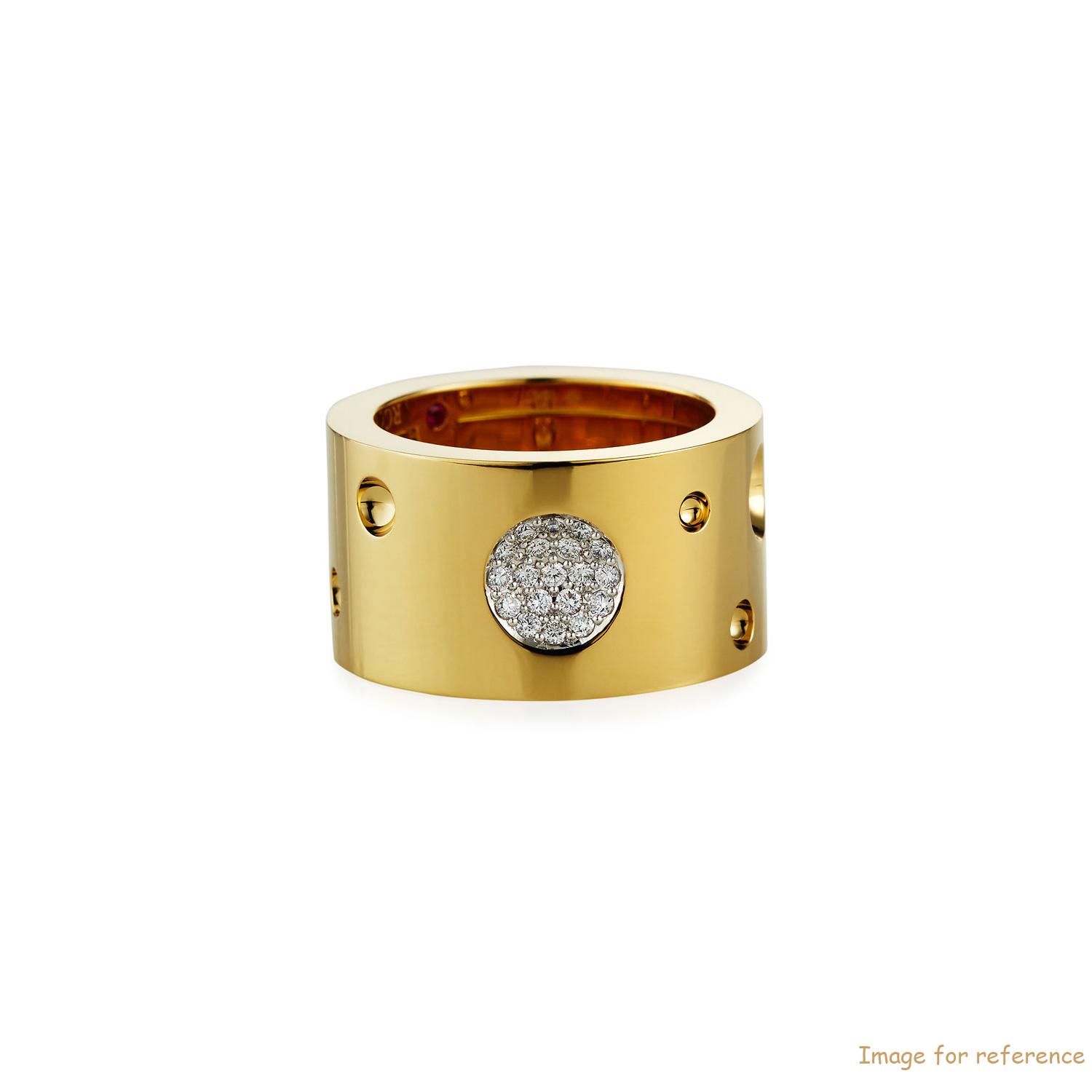 Custom 18k Gold & Diamond Ring women's fine jewelry designer