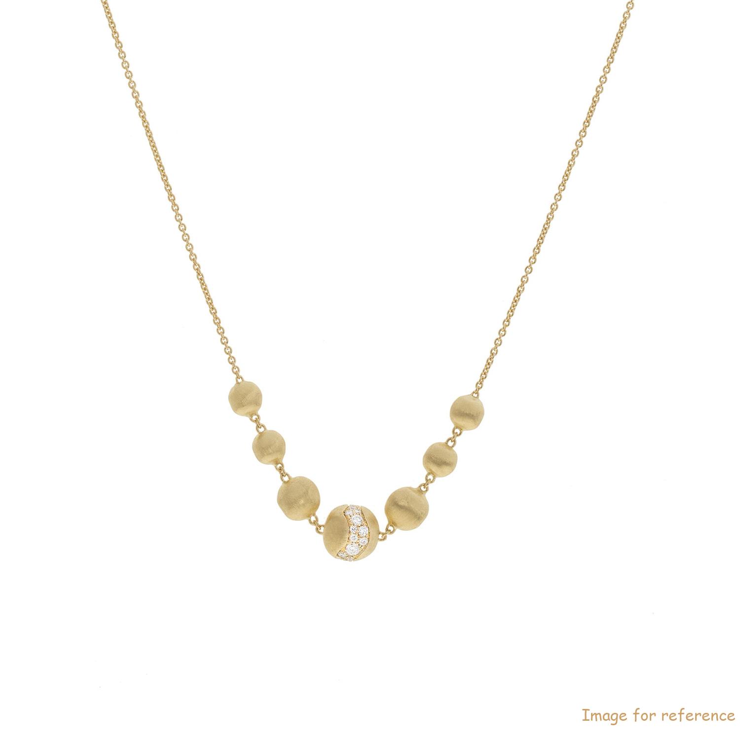 Custom 18k Gold Short Diamond Constellation Necklace women's fine jewelry designer