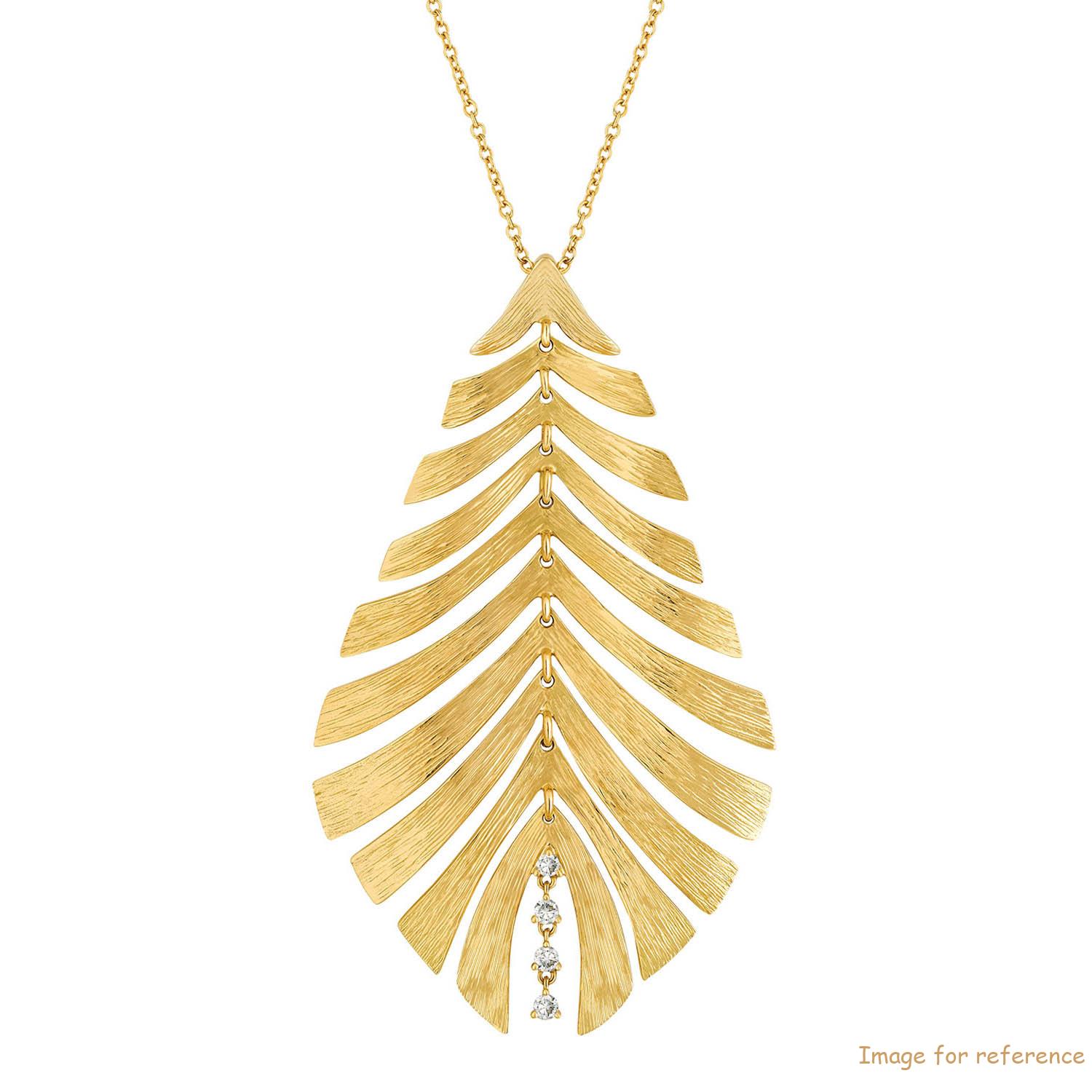 Custom 18k Pendant Necklace with Diamonds Design Fine Jewelry