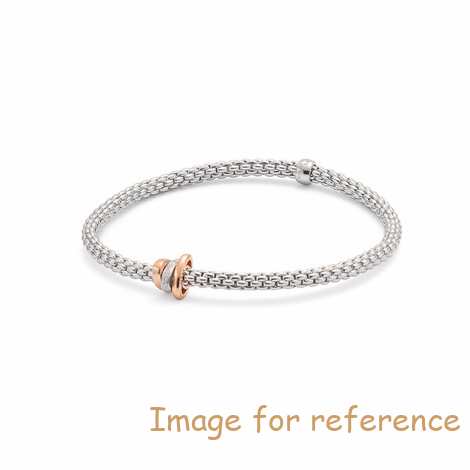 Skikk 925 Sterling Silver 18K White Gold Plated bracelet supplier