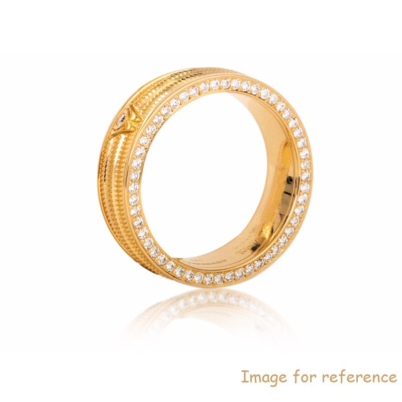 Custom German yellow gold ring sterling silver jewelry supplier