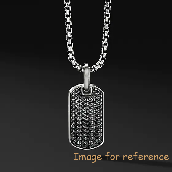 Custom Mens Sterling Silver Necklace OEM supplier