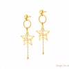 Custom Yellow Gold Earrings women's fine jewelry designer