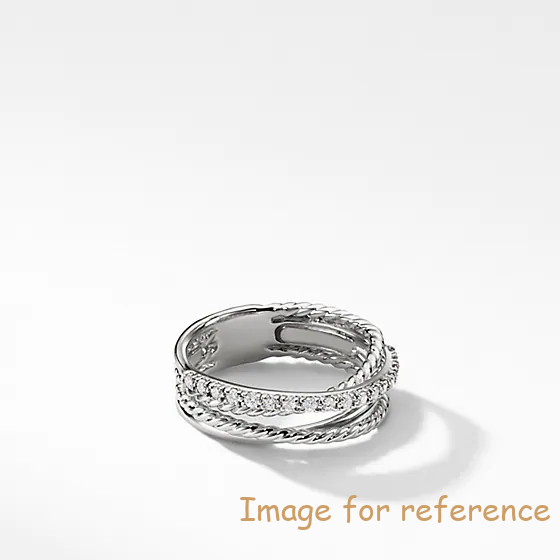 Custom ring white gold plated silver jewelry supplier and wholesaler