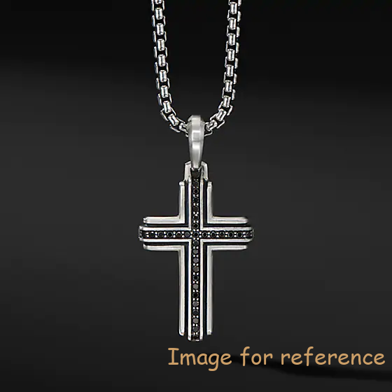 Custom silver necklace Men's Designer Necklaces and Pendants wholesaler