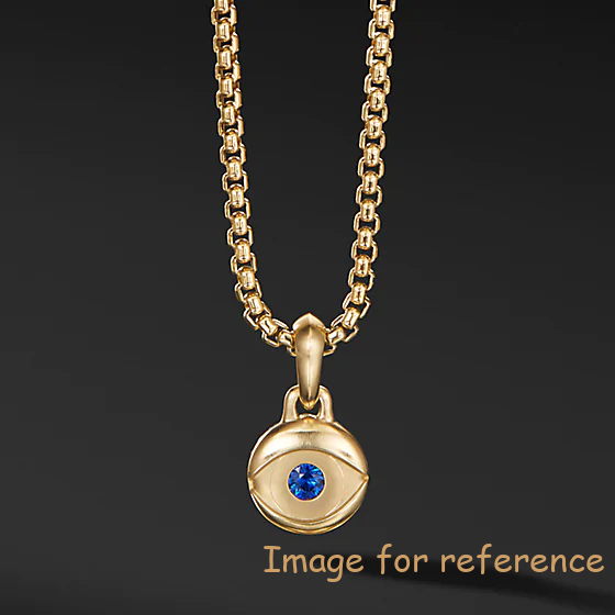 France Customized 18k gold plated pendant necklace 925 sterling silver jewelry supplier