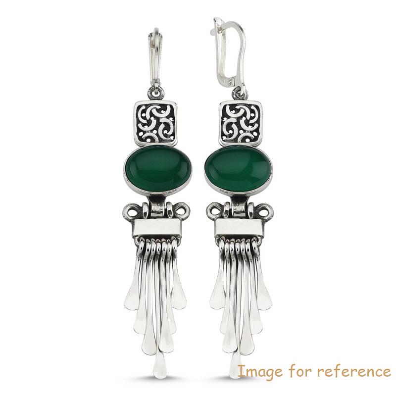 Italy Custom Wholesale 925 Sterling Silver Cubic Zirconia earrings