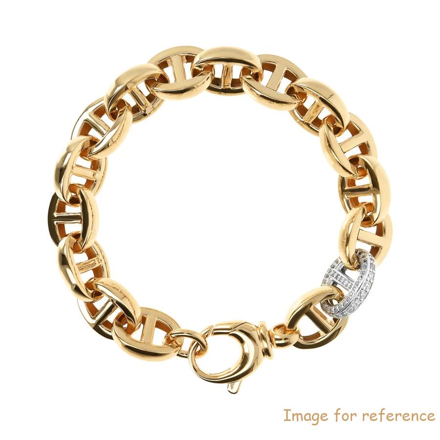 Portuguese 925 Sterling Silver 18K Gold Plated bracelet custom wholesaler