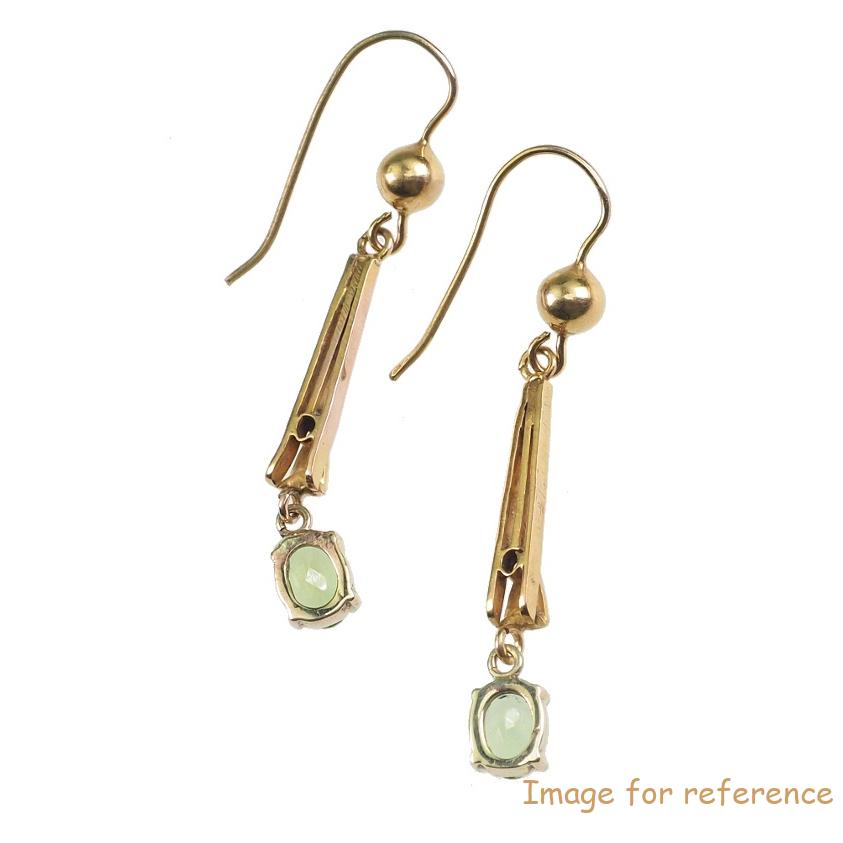18k gold customized earrings with 20 years design jewelry experience