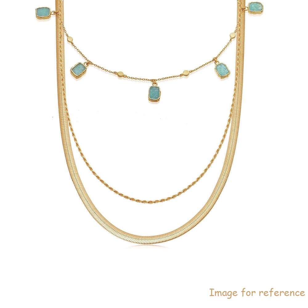 Custom Gold Chain Necklace in 925 sterling silver OEM silver jewelry maker