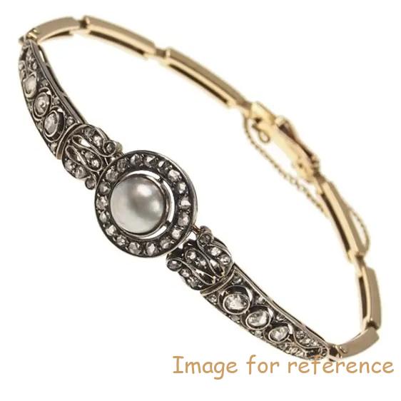 Custom Gold silver Bracelet design jewelry OEM service