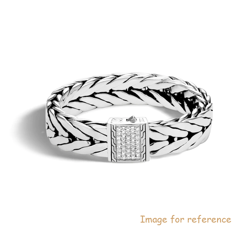 Custom Men's Modern Chain Bracelet Sterling Silver design OEM jewelry service Custom Men's Modern Chain Bracelet Sterling Silver design OEM jewelry service