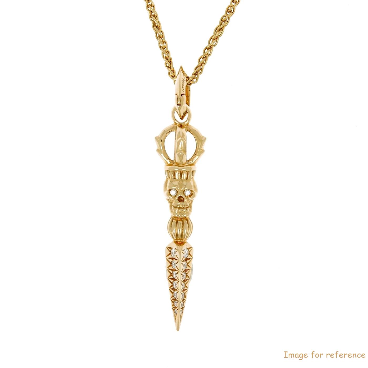 Custom Necklaces for men with silver, ouro, e revestimentos de ródio.