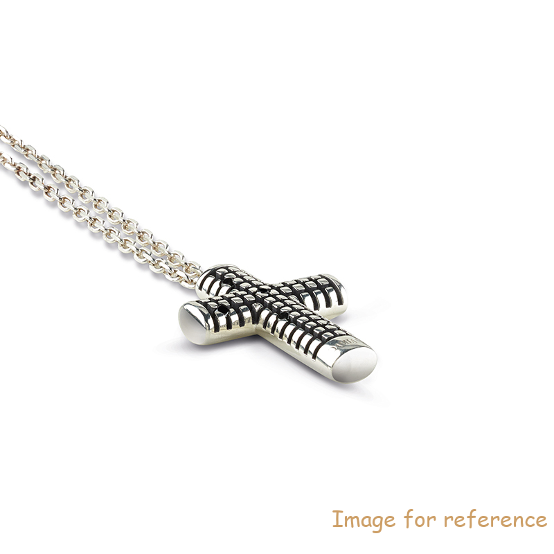 Custom Silver and zirconia necklace oem jewelry manufacturers
