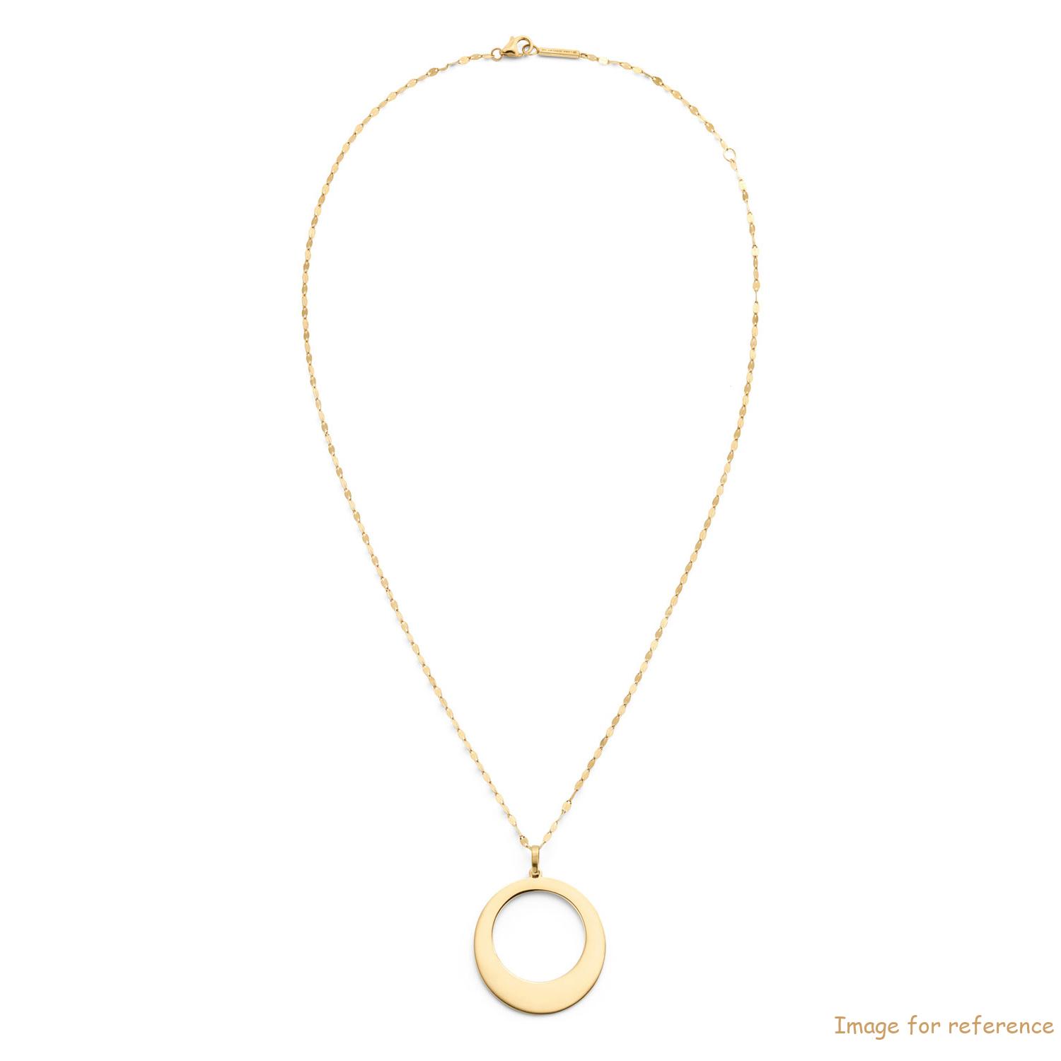 Custom design necklace in 18k gold plated 925 Premium Sterling Silver