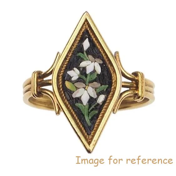 Sur mesure 925 silver ring in 18k gold plated fine jewelry OEM supplier