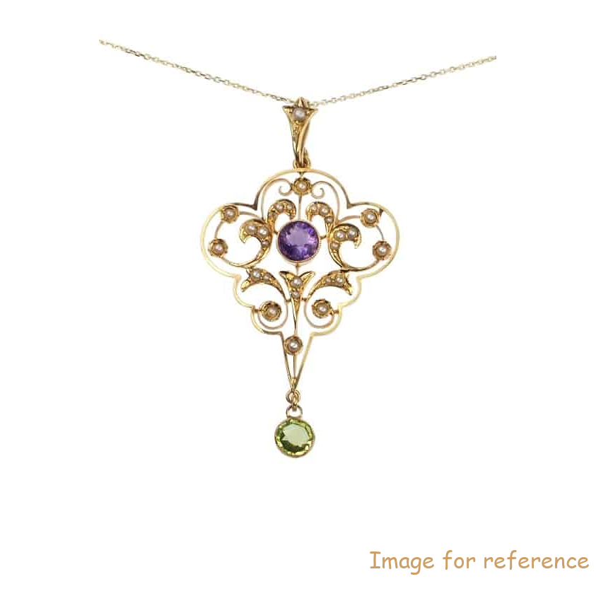 Custom sterling silver pendant with chain design your own jewelry