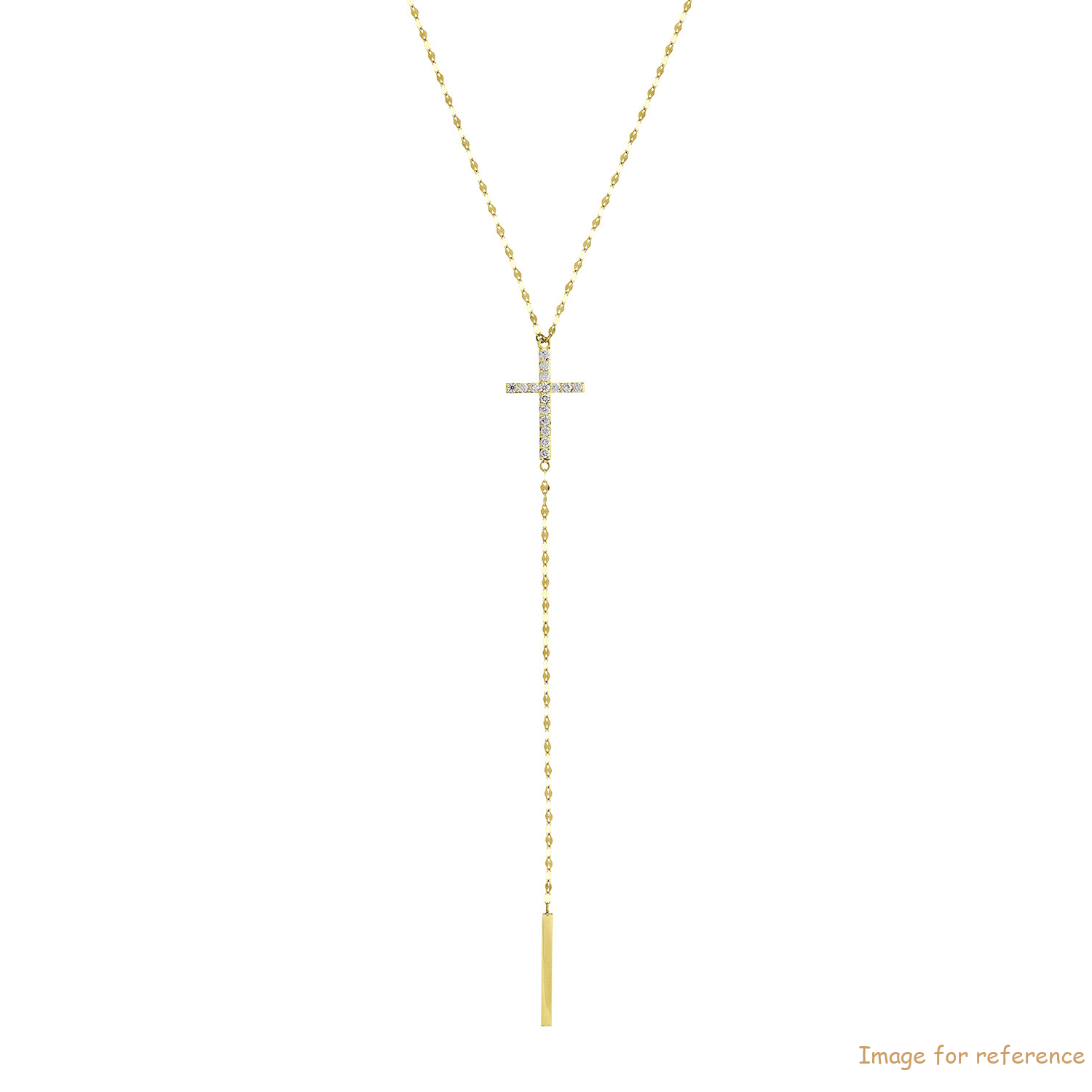 Custom white CZ stones with 14k yellow gold plating design OEM jewelry fatory