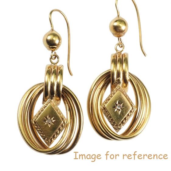 Custom women earrings design service with silver, gold, and rhodium coatings