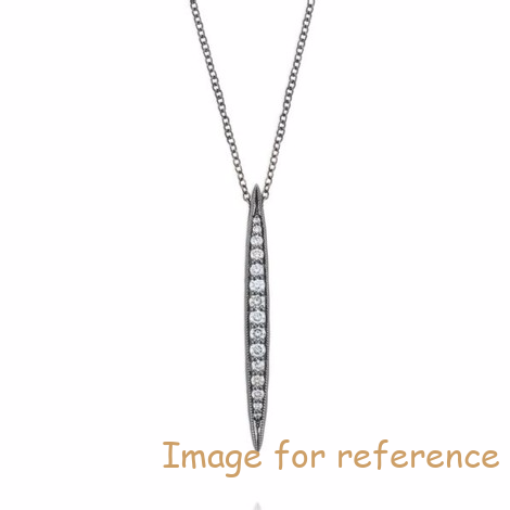 OEM design custom 925 silver neckace pendant manufacturer