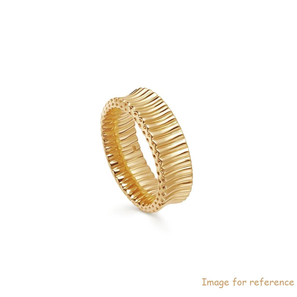 OEM ring with 18k Gold plated on Sterling Silver design your own jewelry